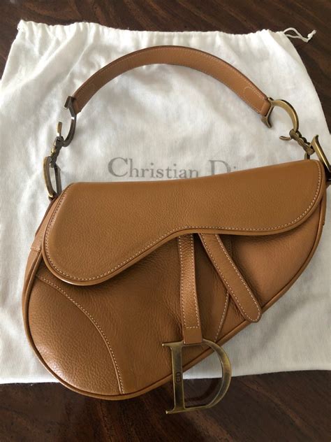 sadler dior|authentic christian Dior saddle bag.